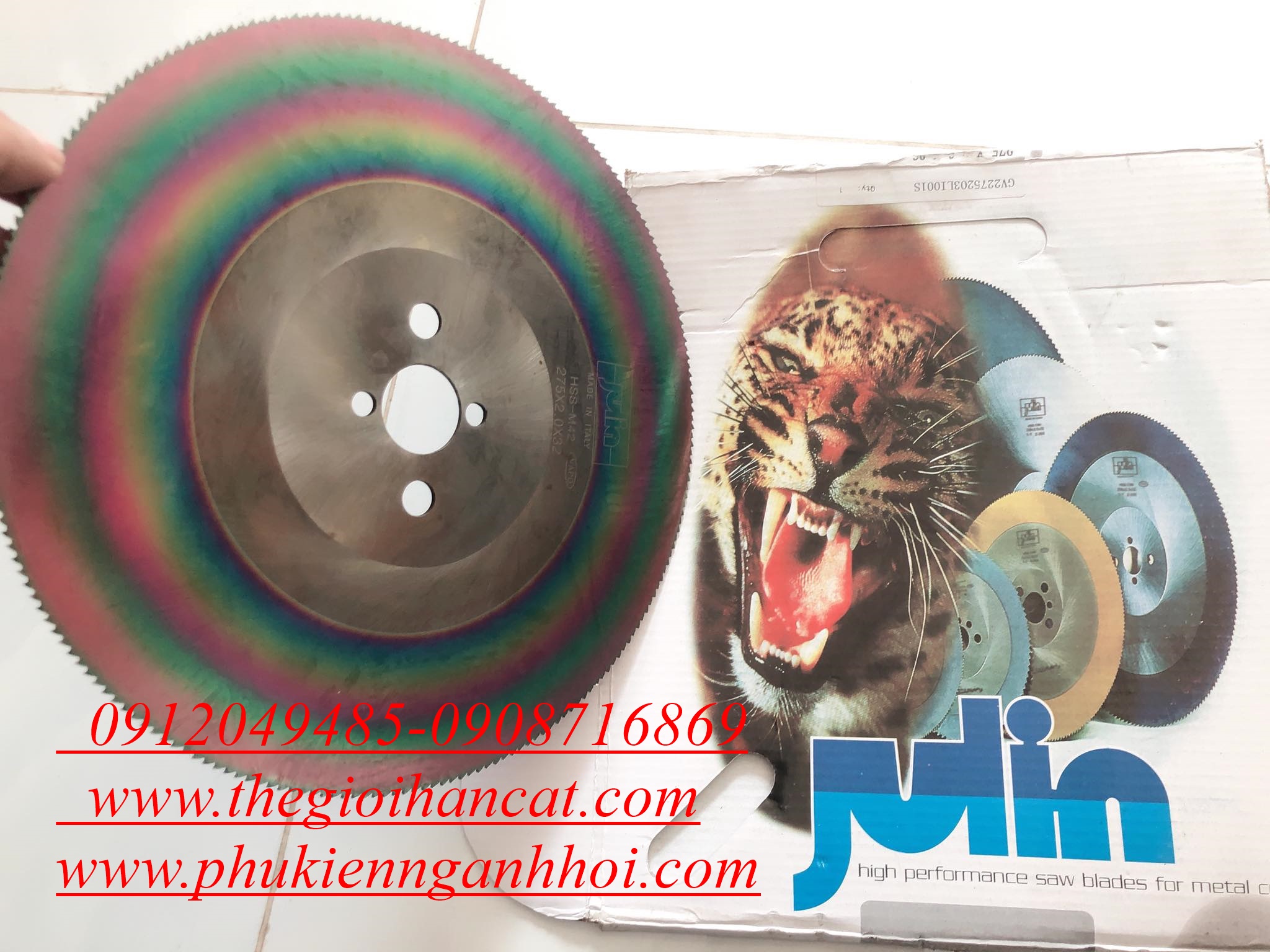 Lưỡi Cắt Ống sắt và inox Julia