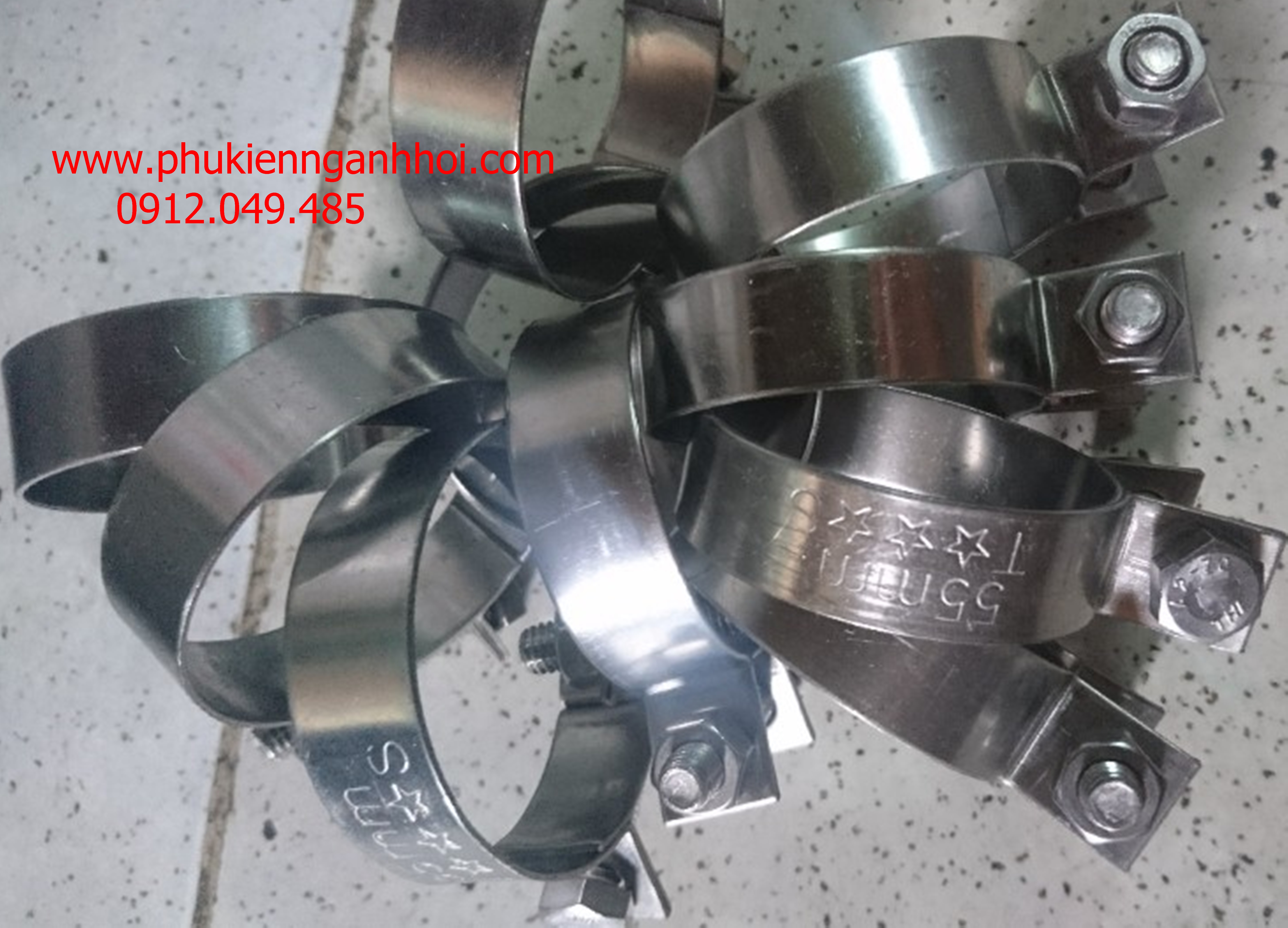 Cổ dê bulon inox 201