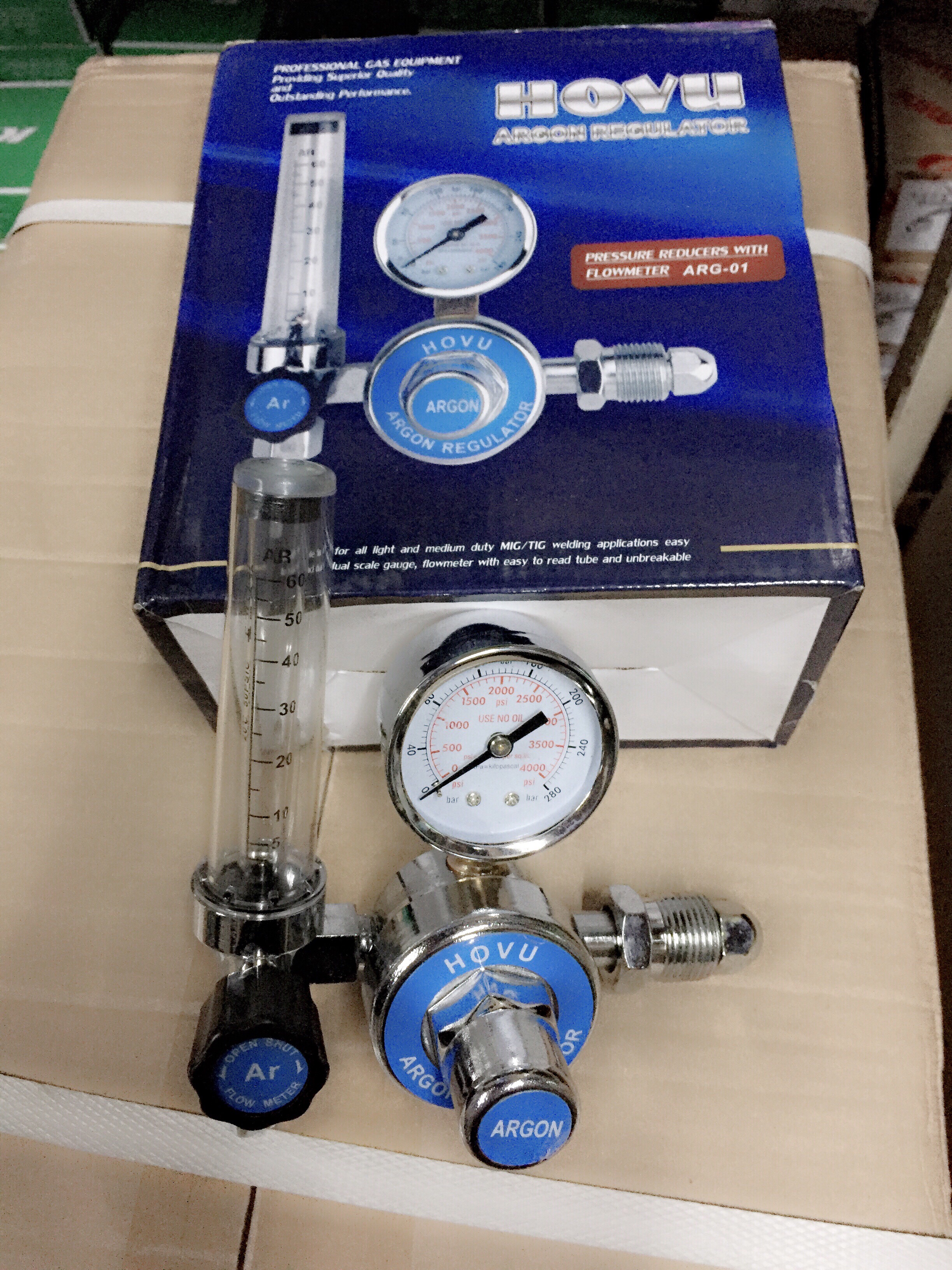 Đồng hồ Argon Răng ngoài