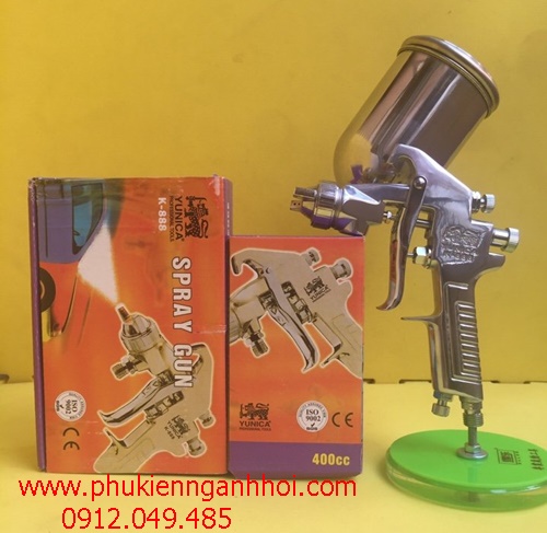 Bộ súng phun sơn dầu PU Yunica K-888