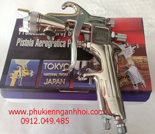 Bộ súng phun sơn dầu PU Tokyo K-63
