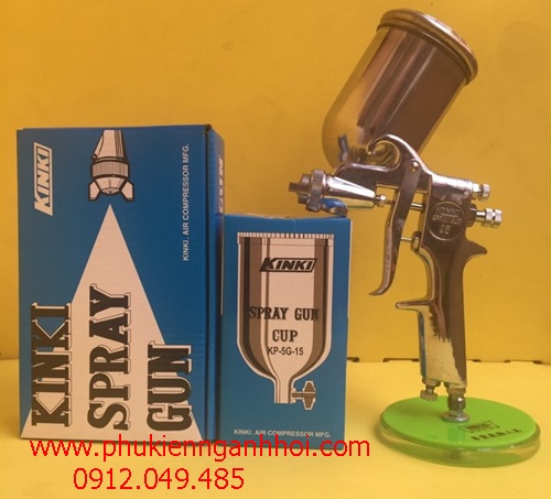 Bộ súng phun sơn dầu PU Kinki K-95