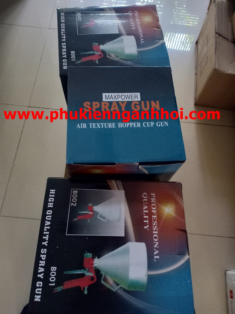 Hướng dẫn sử dụng súng phun gai